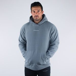 Alphalete King Hoodie, Super Soft, Dark Gray (L)